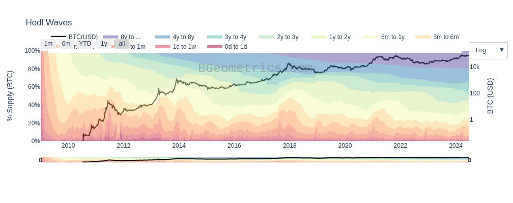 Bitcoin Hodl Waves